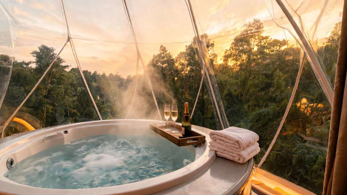 Hoteles Burbuja con Jacuzzi y Encanto: La Guía Definitiva 2026